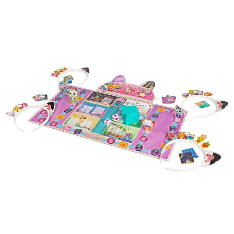 Gabbys Dollhouse Meow-Mazing Brætspil - Gabbyâ€™s Dollhouse