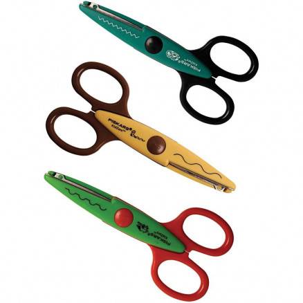 Fiskars Kidzors+ Mønstersaks - Krokodille, Slange Og Frø