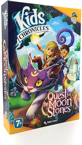 Kids Chronicles: Quest For The Moon Stones - Board Game - !andre Brã¦tspil