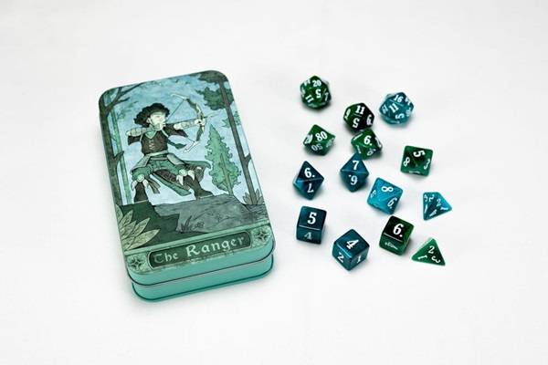 Dice - Terningesã¦t - 14 Terninger - Beadle & Grimm's - Character Class Classic Rpg: The Ranger Dice Set - !andre Rollespil & Tilbehã¸r