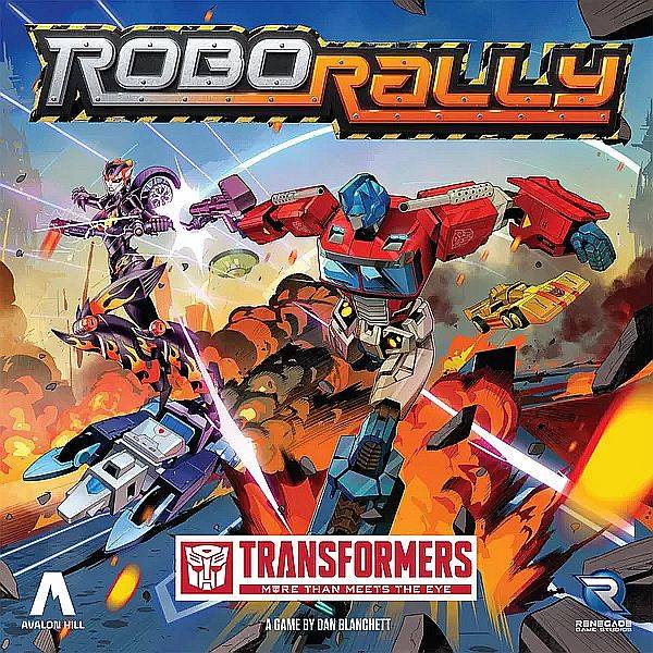 Robo Rally Transformers - Board Game - !andre Brã¦tspil