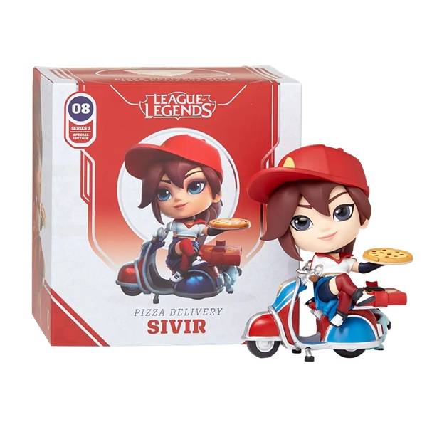 League Of Legends - Collectible Figure Series 3: #08 Pizza Delivery Sivir (special Edition) - !andet