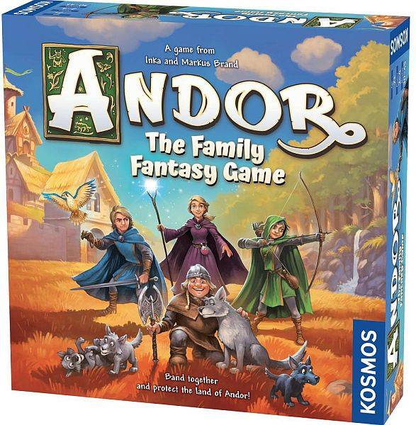 Andor: The Family Fantasy Game - Board Game - !andre Brã¦tspil