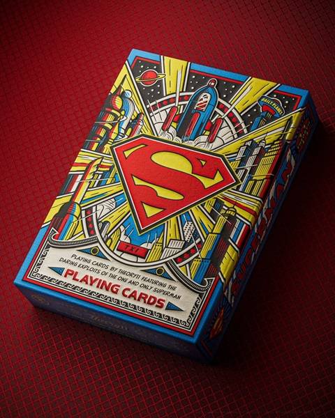 Playing Cards (spillekort) - Theory11: Superman - The Man Of Steel - !andre Kortspil