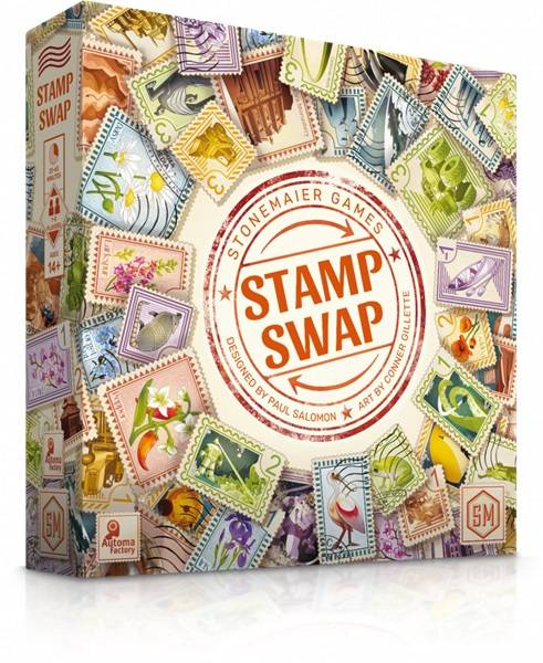 Stamp Swap - Board Game (stonemaier Games) - !andre Brã¦tspil