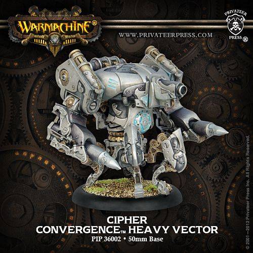 Convergence Of Cyriss: Heavy Vector Kit (cipher/Inverter/Monitor) - Pip-36002 - !privateer Press