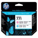 Hp 771 Lys Magenta/Lys Cyan Printhead Original