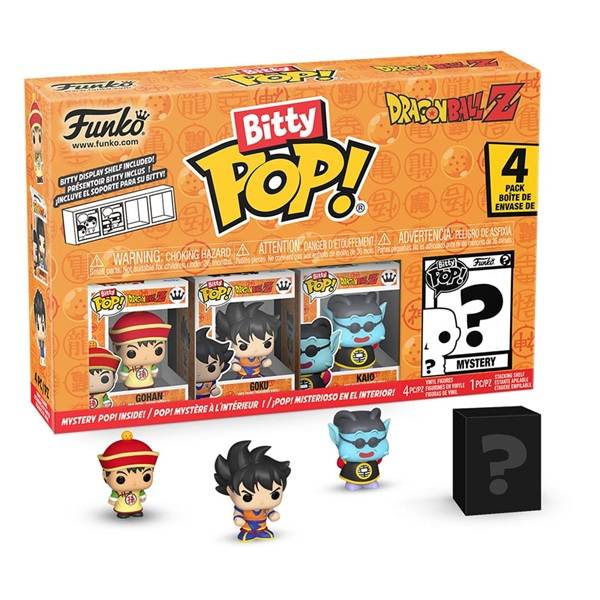 Funko Pocket Pop: Dragon Ball Bitty - Series 1 - Vinyl Figure 4-Pack 2,5cm - !andet
