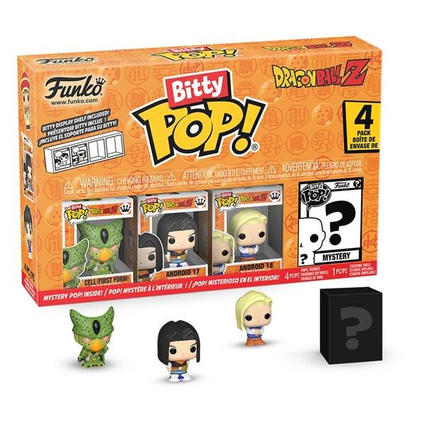 Funko Pocket Pop: Dragon Ball Bitty - Series 2 - Vinyl Figure 4-Pack 2,5cm - !andet