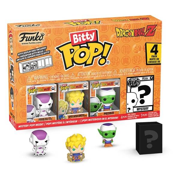 Funko Pocket Pop: Dragon Ball Bitty - Series 4 - Vinyl Figure 4-Pack 2,5cm - !andet