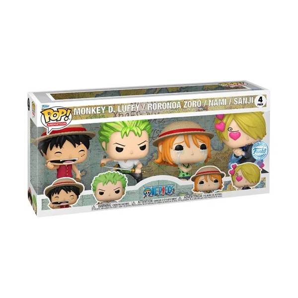 Funko Pop: One Piece - Refresh - Vinyl Figure 4-Pack 9cm - !andet