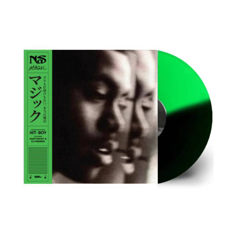 Nas - Magic (limited Edition) (green & Black Split Vinyl)
