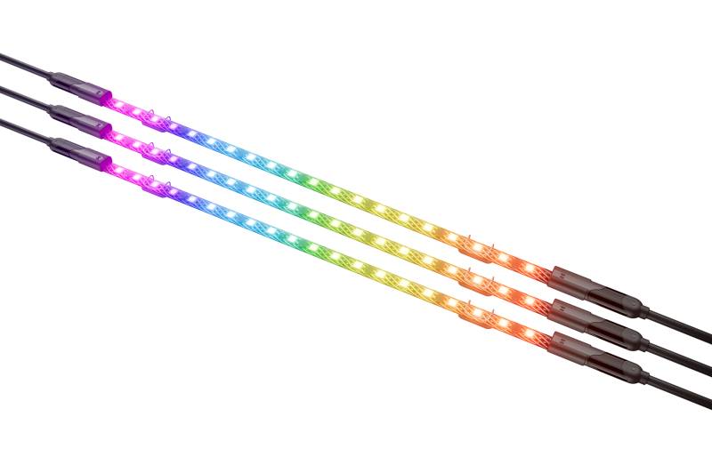Hyte Ls10 Led Strip 3 Pack Kabinet Rgb - Geekd.dk