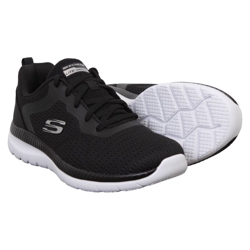 Skechers Bountiful Quick Path Dame Sneakers - Bkw - 36