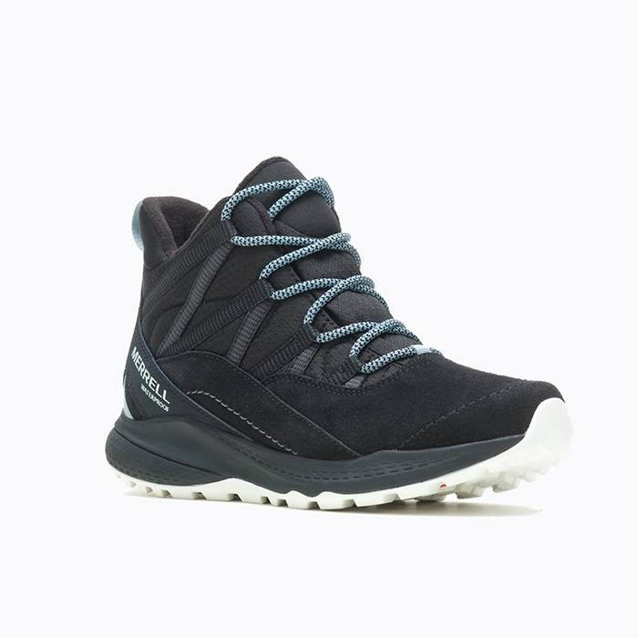 Merrell Bravada Edge 2 Thermo Demi Mid Waterproof, Black/Arona-37 - Vintersko, Vinterstøvler