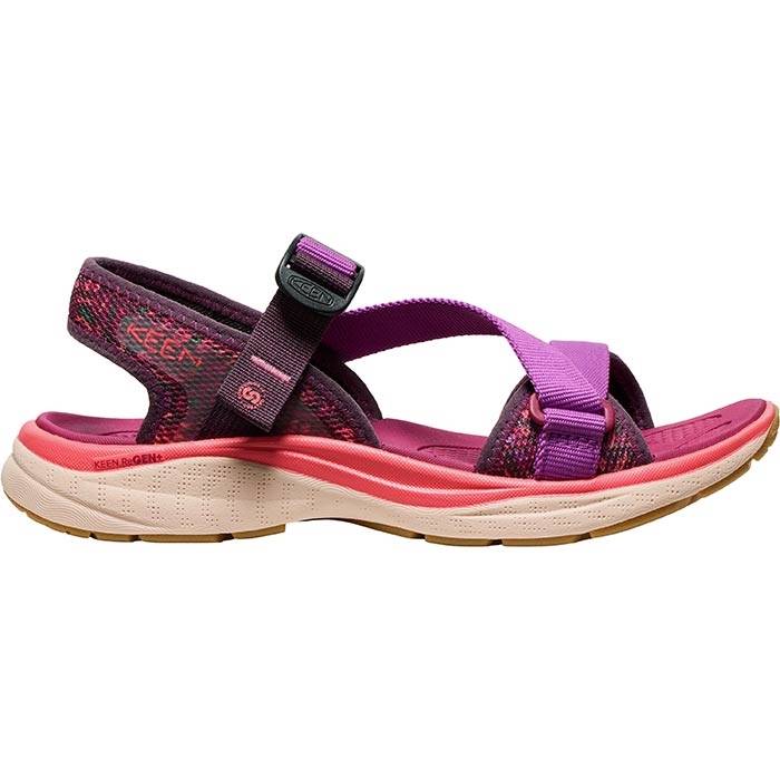 Keen Leiki Open-Toe Sandal Kvinder / Damer, Plum-41 - Sandaler