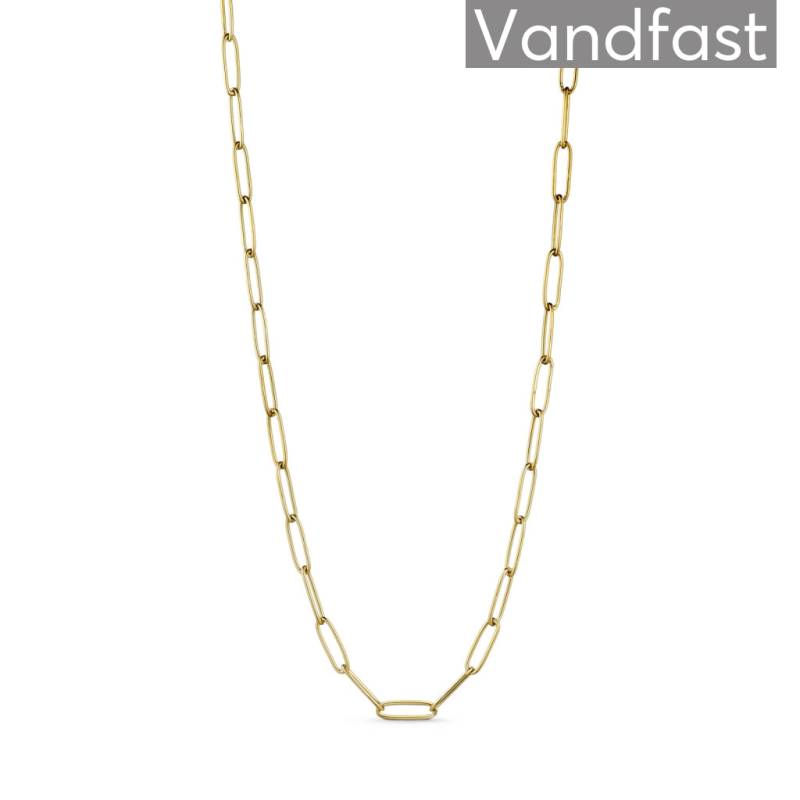 Annebrauner Carrier 44 Cm Halskæde 18k Guldbelagt - Charms