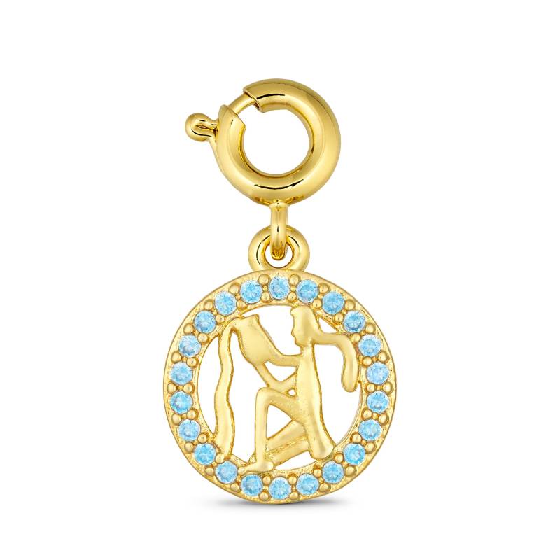 Annebrauner Aquarius Charm (vandmand Stjernetegn) - Charms