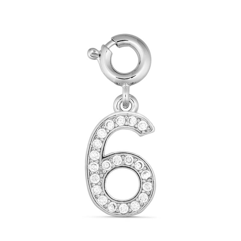 Annebrauner Number 6 Charm - Charms
