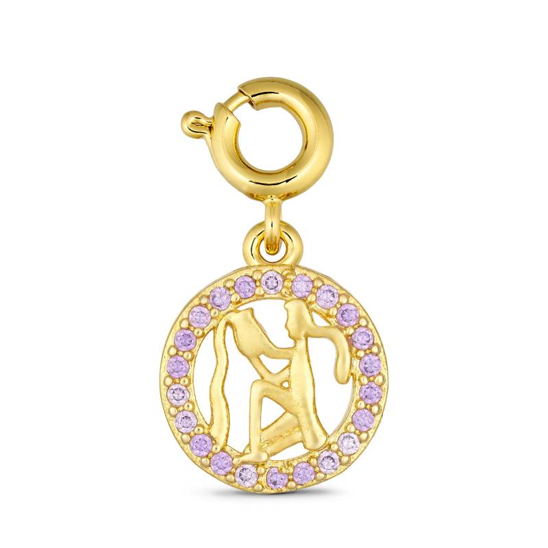 Annebrauner Aquarius Charm (vandmand Stjernetegn) - Charms