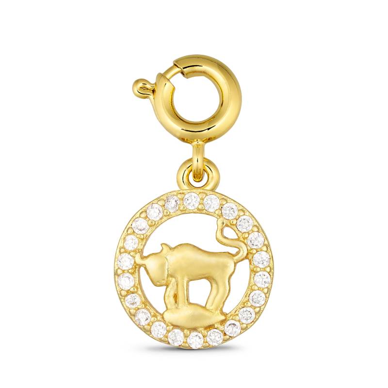 Annebrauner Taurus Charm (tyr Stjernetegn) - Charms