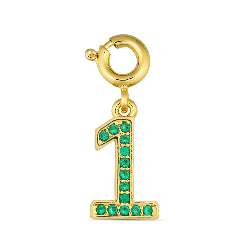 Annebrauner Number 1 Charm - Charms