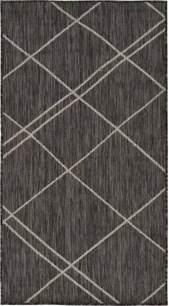 Gulvtæppe Loomery Terrace 160x220 Cm, Stenfarvet/Lysegrå Polypropylen Indendørs/Udendørs