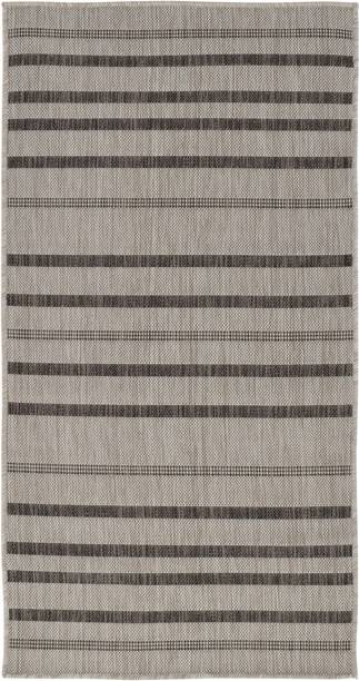 Gulvtæppe Loomery Terrace Polypropylen Lysegrå Småstensmønster 200x290 Cm Ind-/Udendørs