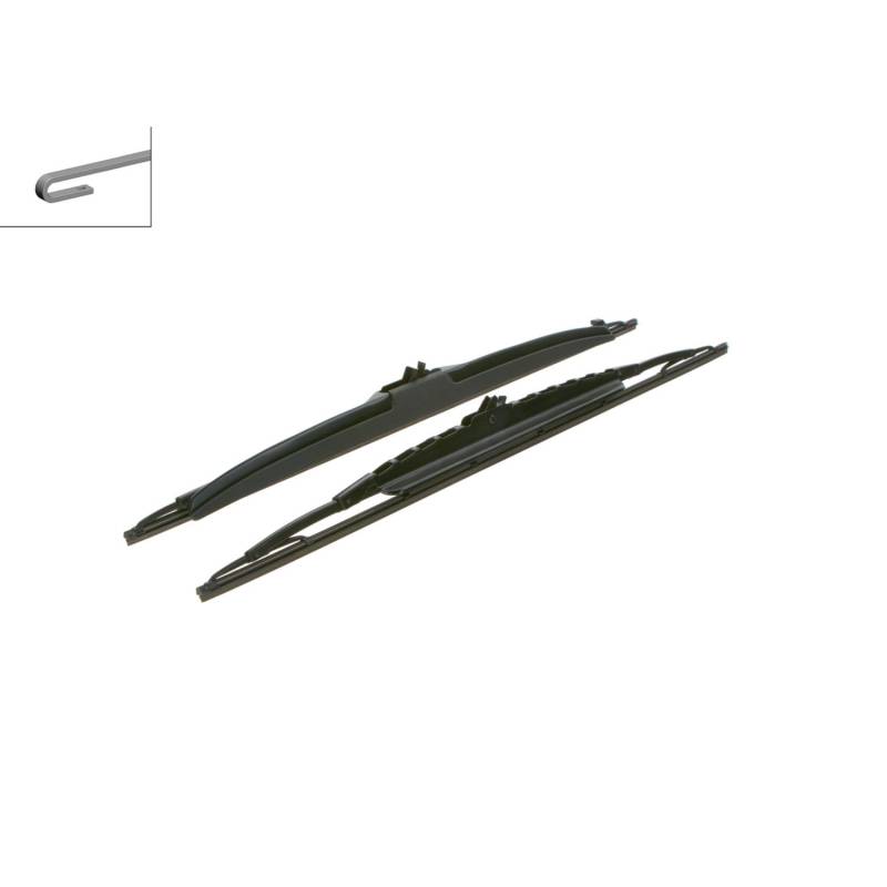 367s Bosch Twin Spoiler Viskerblade / Vinduesvisker Sæt 600+625mm