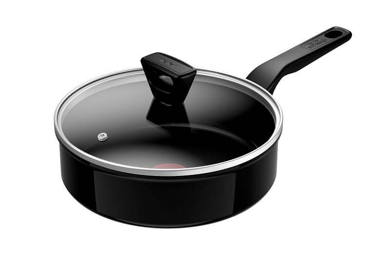 Tefal Renew Sauterpande ø24 Cm Sort Med Keramisk Belægning