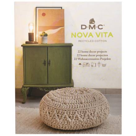 Dmc Nova Vita 12 Opskriftsbog - 22 Projekter Til Hjemmet (en/De/Nl)