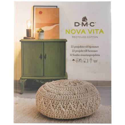 Dmc Nova Vita 12 Opskriftsbog - 22 Projekter Til Hjemmet