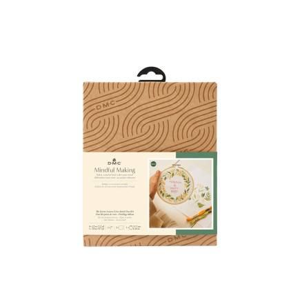 Dmc Mindful Making Broderi Kit Korssting Grønt Løv