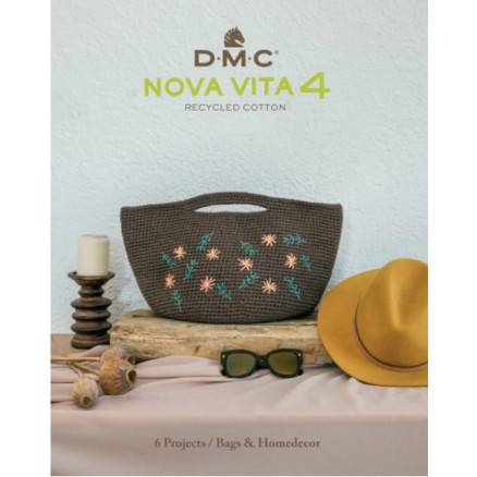 Dmc Nova Vita 4 Opskriftsbog - 6 Tasker Og Projekter Til Hjemmet