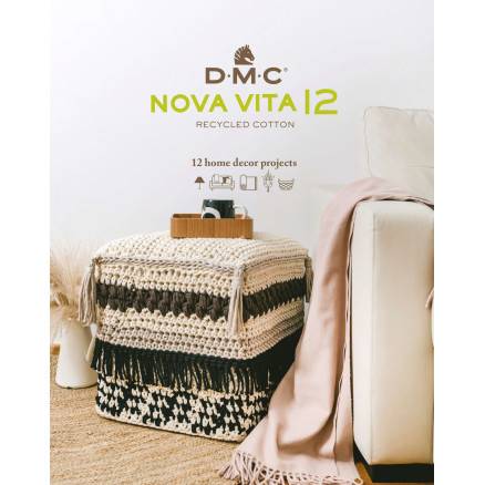 Dmc Nova Vita 12 Opskriftsbog - 12 Projekter Til Hjemmet
