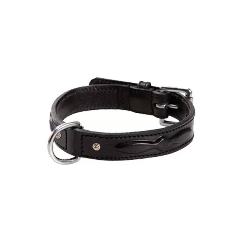 Bobby "camargue" Læderhalsbånd Til Hunde (35 Cm)