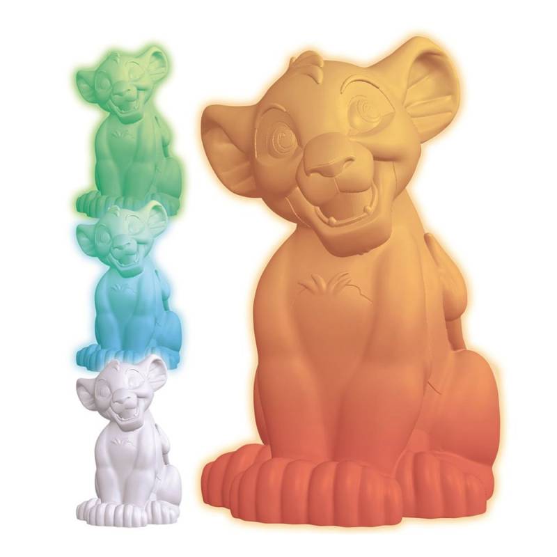 Løvernes Konge 3d Natlampe - Disney