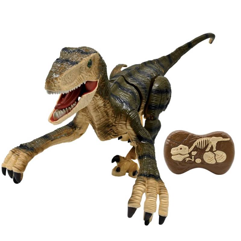 Fjernstyret Velociraptor M. Lyd Og Lys