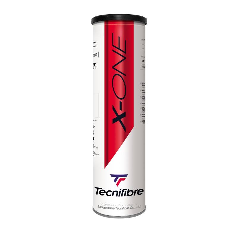 Tecnifibre X-One Tennisbolde (4 Stk.)