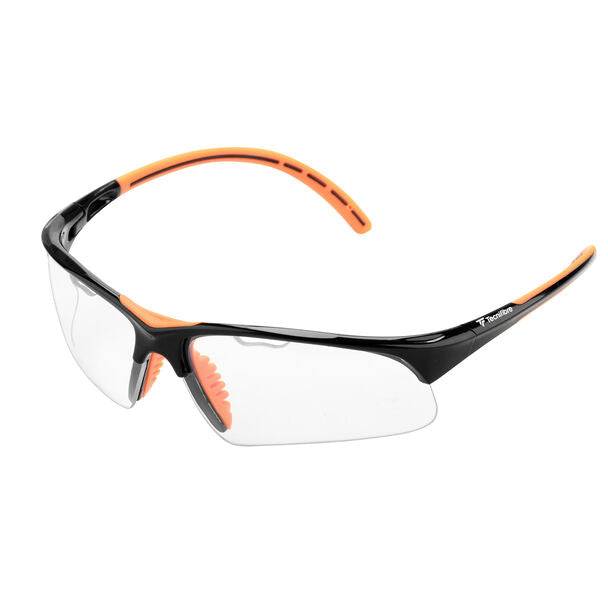 Tecnifibre Squashbriller (sort/Orange)