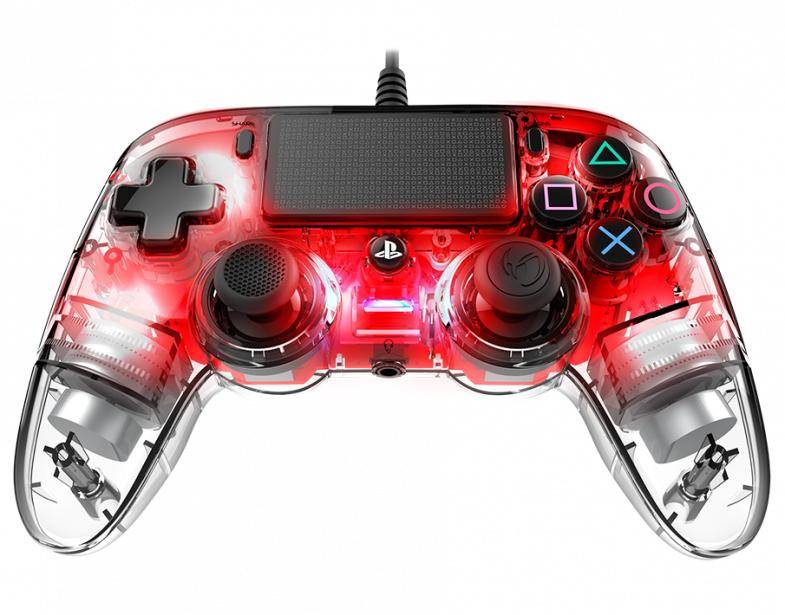 Nacon Compact Controller Led (red)