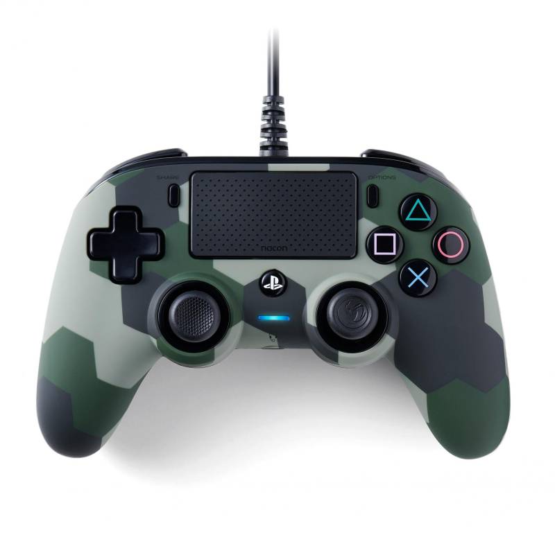 Nacon Compact Controller (green Camouflage)