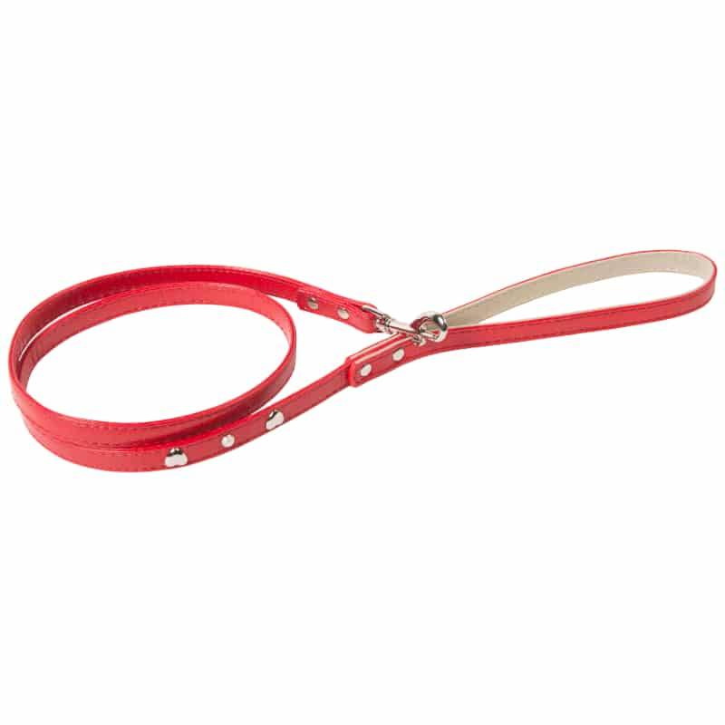 Wouapy Hundeline Med Hjerter - Beige