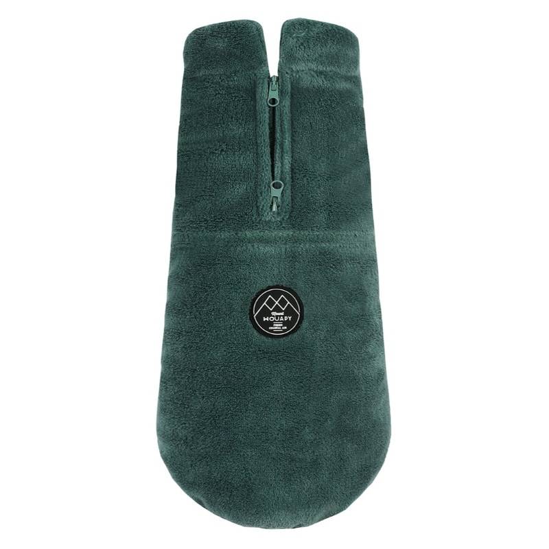 Wouapy Outdoor Fleecetrøje Til Hunde (34 Cm) - Grøn