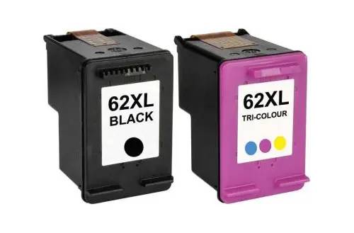 Pakke Sæt Hp 62xl  1 Sort, 1 Farver  Alternativ  35 Ml - Inkpartner Aps