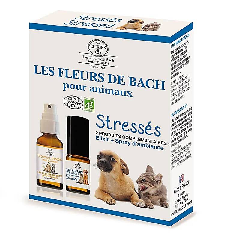 Bach - Afstressede Kæledyr | Aromaterapi Pakke -  - Elixirs & Co - Studiobuus