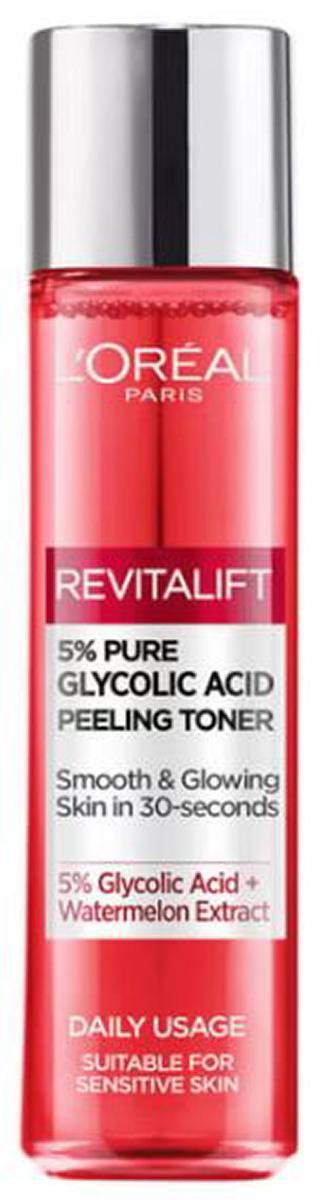 L'oréal Paris Revitalift 5% Pure Glycolic Acid Peeling Toner 180ml