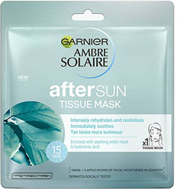 Garnier Ambre Solaire Face After Sun Tissue Mask 32g