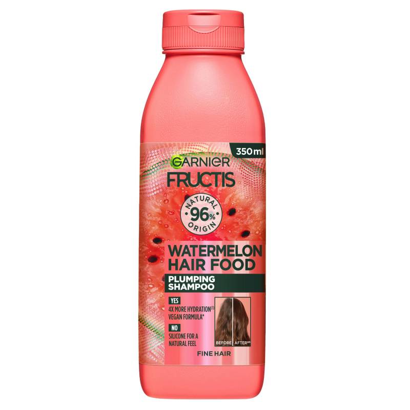 Garnier Fructis Plumping Watermelon Hair Food Shampoo Fine Hair 350ml