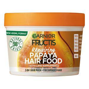 Garnier Fructis Hair Food Papaya Mask - 400 Ml.